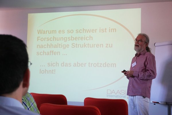Geschäftsführer Peter Gietz über die Geschichte von DAASI International