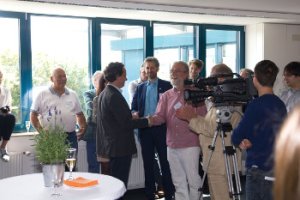 DAASI International Jubilaeum: Peter Gietz begrüßt Boris Palmer