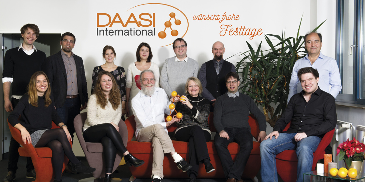 DAASI International wünscht frohe Weihnachten