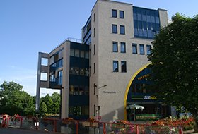 Photo: office building of DAASI International in Tübingen (preview for download)