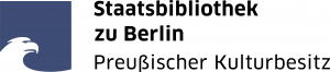 Logo: Staatsbücherei zu Berlin – Preußischer Kulturbesitz (State Library of Berlin - Prussian Cultural Heritage)