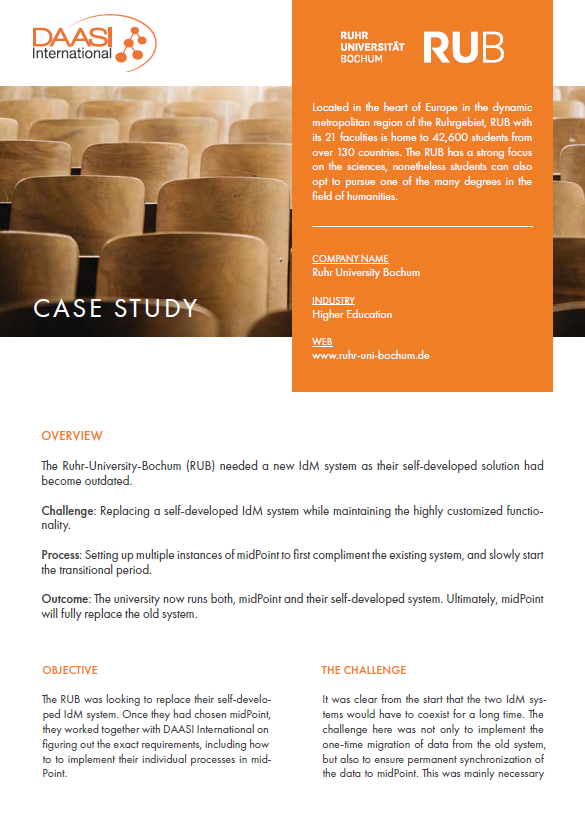 Preview Case Study Ruhr University Bochum