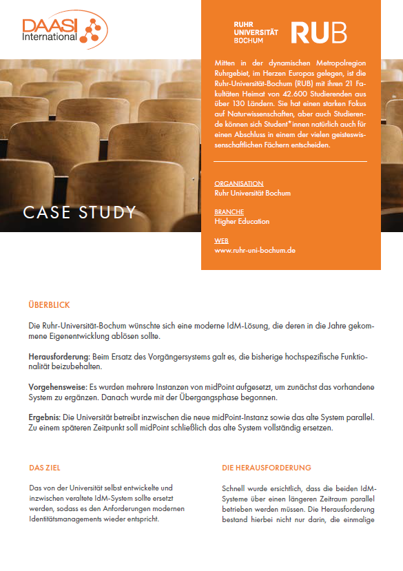 Preview Case Study Ruhr Universität Bochum