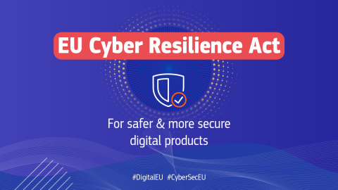Titelbild Cyber Resilience Act der Europäischen Kommission